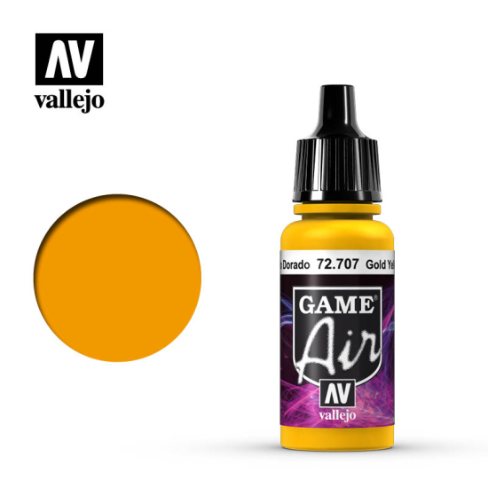 Vallejo Game Air 72.707 Gold Yellow 17 ml